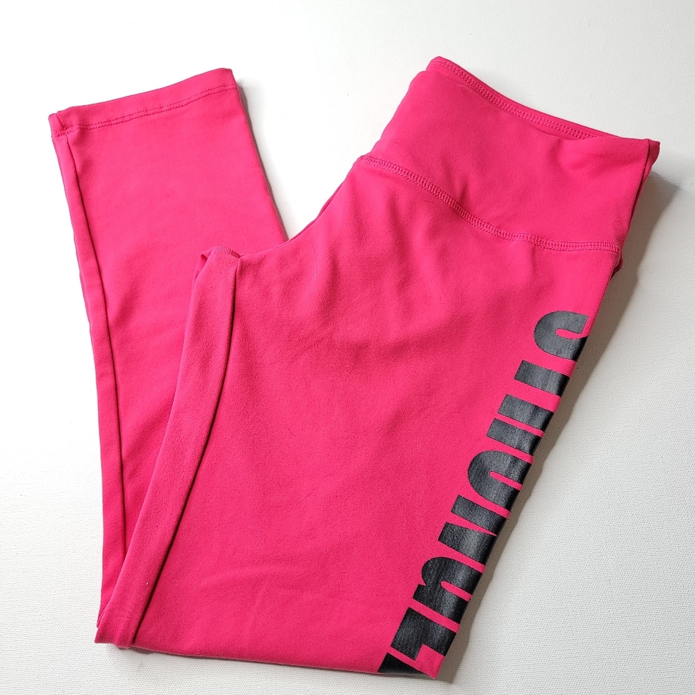 Beachbody Autumn Calabrese Pink Workout Leggings Size Medium